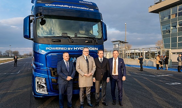 Slovakya’da Hidrojenli Kamyon Ford Trucks desteğiyle üretildi